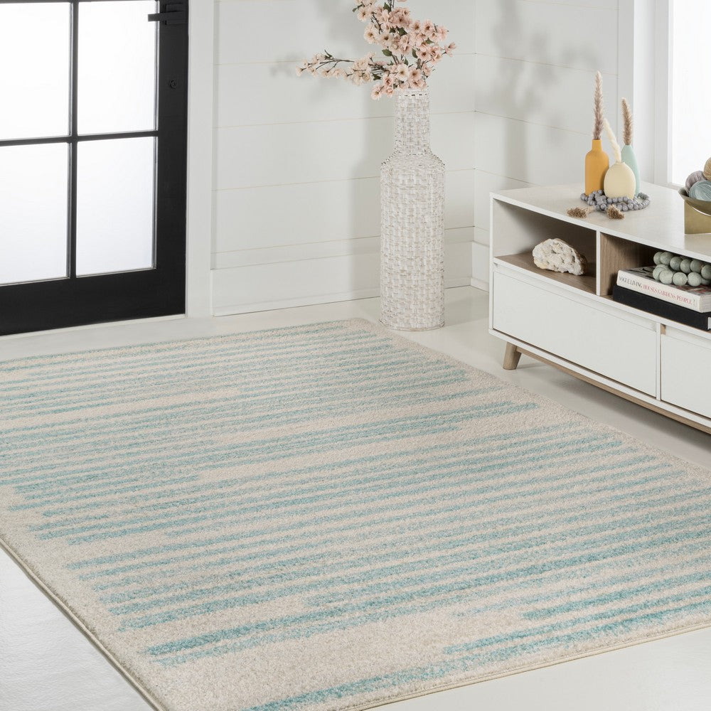 Brunei Khalil Modern Berber Stripe Area Rug