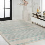 Brunei Khalil Modern Berber Stripe Area Rug