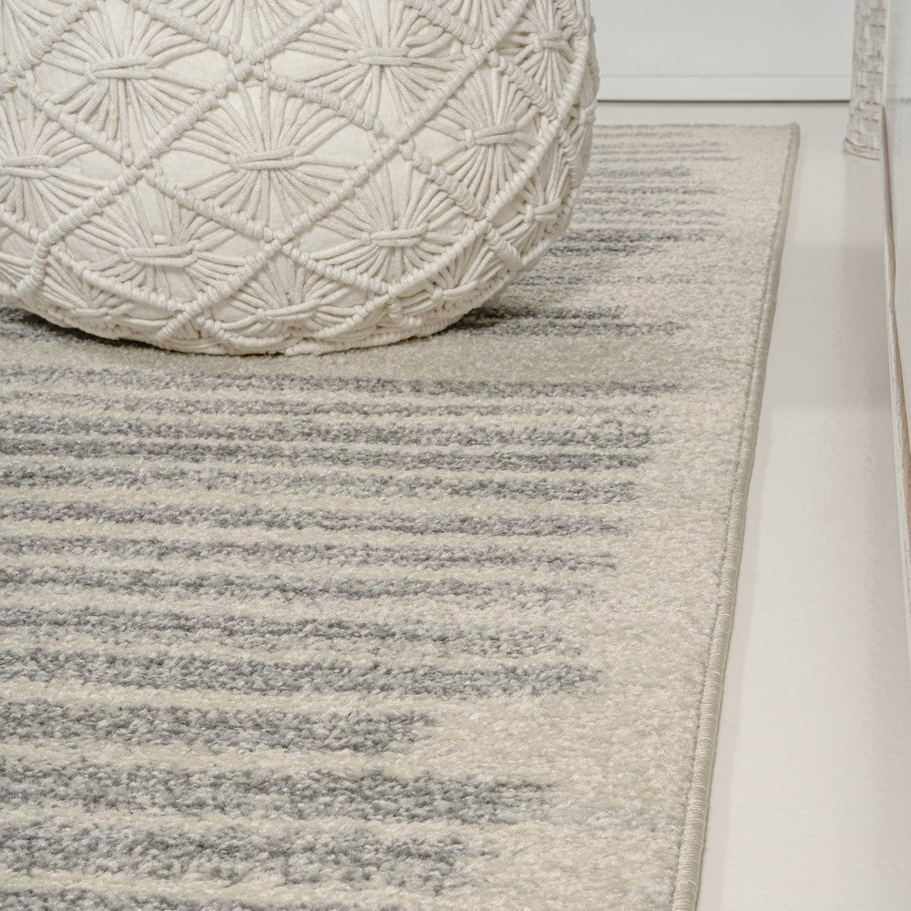 Brunei Khalil Modern Berber Stripe Area Rug
