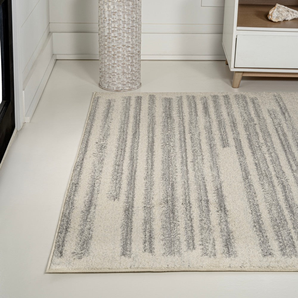 Brunei Khalil Modern Berber Stripe Area Rug