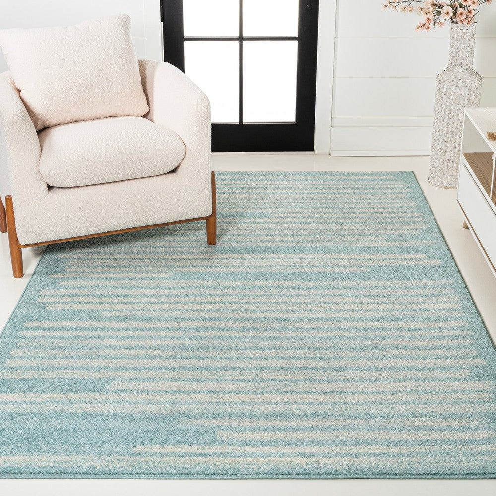 Brunei Khalil Modern Berber Stripe Area Rug