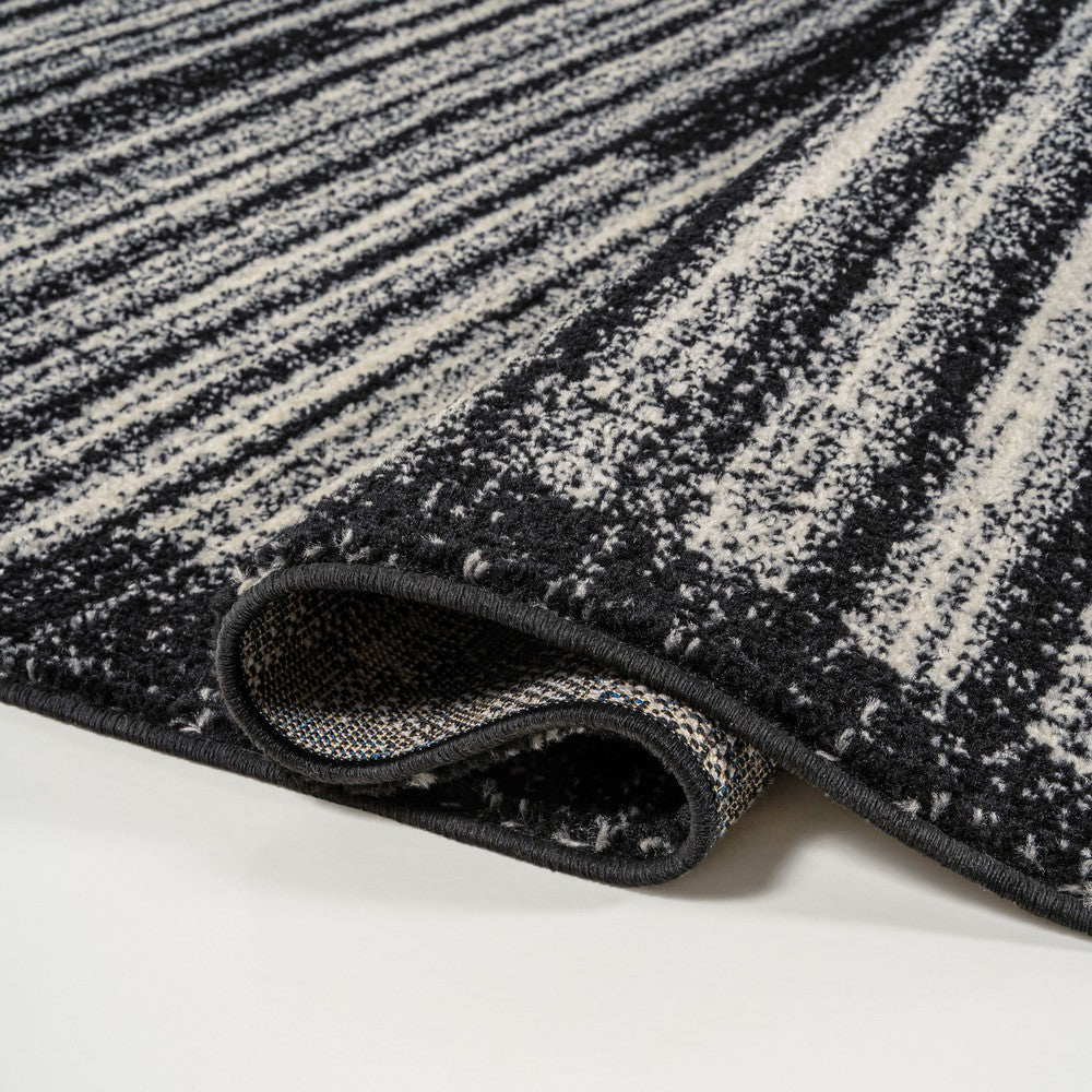 Brunei Khalil Modern Berber Stripe Area Rug
