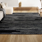Brunei Khalil Modern Berber Stripe Area Rug