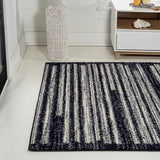 Brunei Khalil Modern Berber Stripe Area Rug