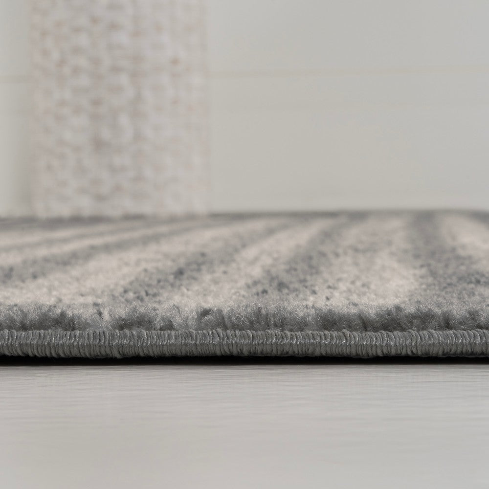 Brunei Khalil Modern Berber Stripe Area Rug