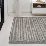 Brunei Khalil Modern Berber Stripe Area Rug