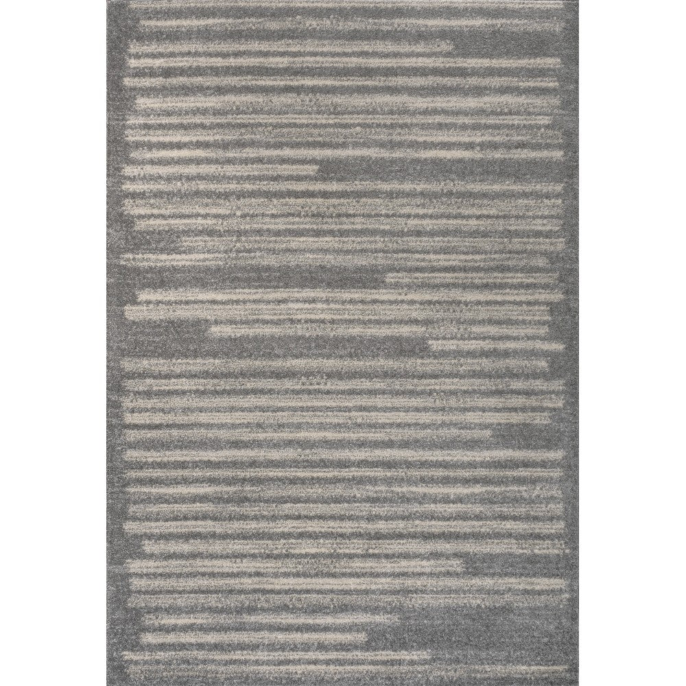 Brunei Khalil Modern Berber Stripe Area Rug