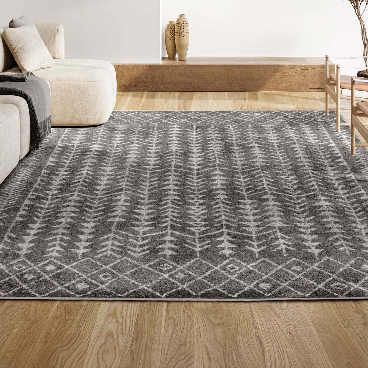 Brazil Ziri Moroccan Geometric Area Rug