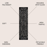 Brazil Ziri Moroccan Geometric Area Rug