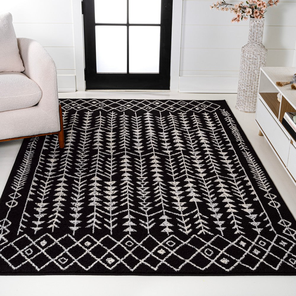 Brazil Ziri Moroccan Geometric Area Rug