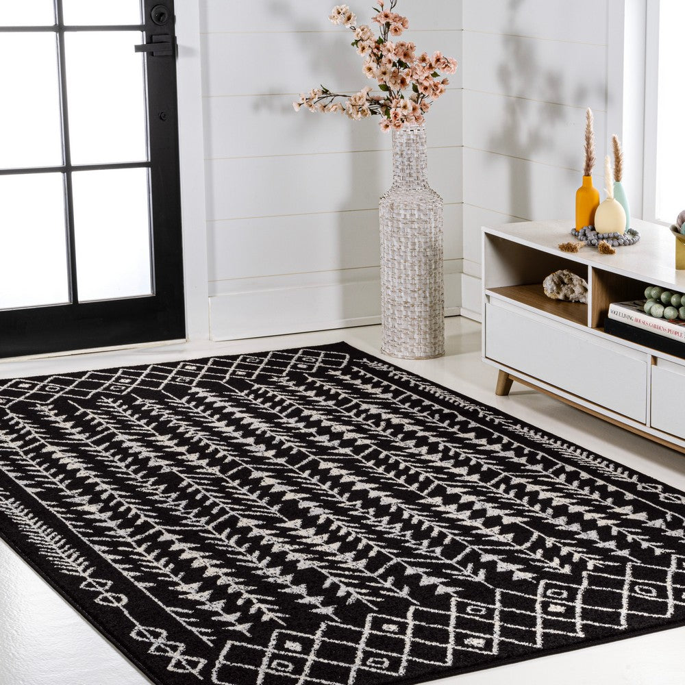 Brazil Ziri Moroccan Geometric Area Rug