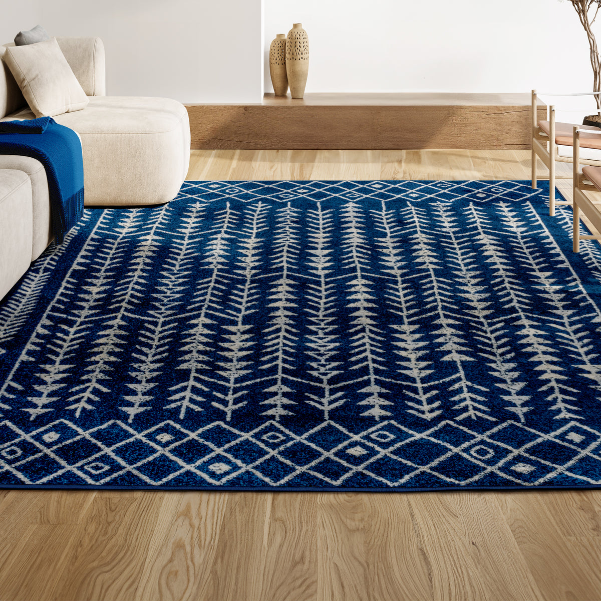 Brazil Ziri Moroccan Geometric Area Rug