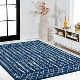 Brazil Ziri Moroccan Geometric Area Rug