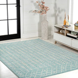 Brazil Ziri Moroccan Geometric Area Rug