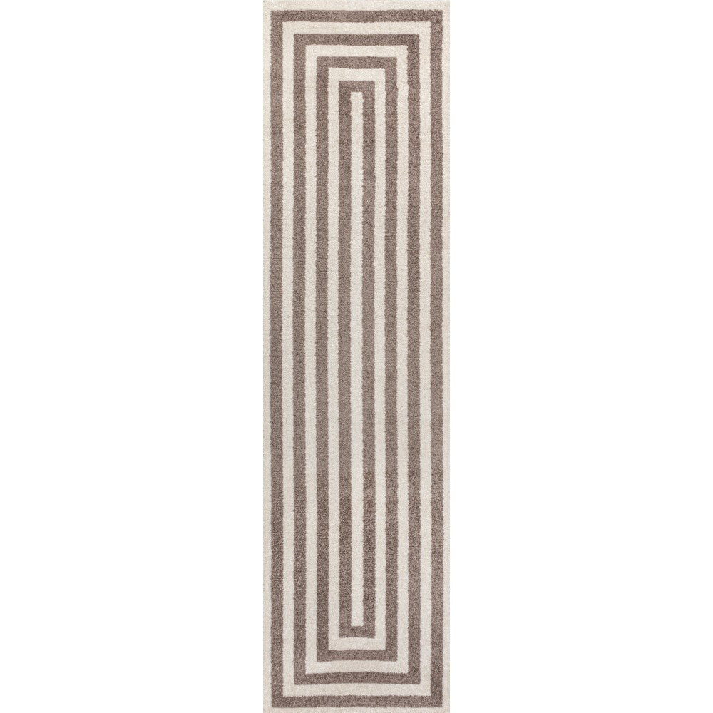 Madly Modern Classic Mitre Stripe Area Rug