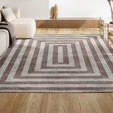 Madly Modern Classic Mitre Stripe Area Rug