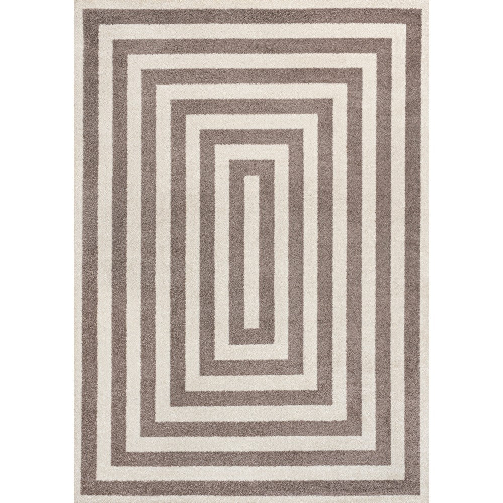 Madly Modern Classic Mitre Stripe Area Rug