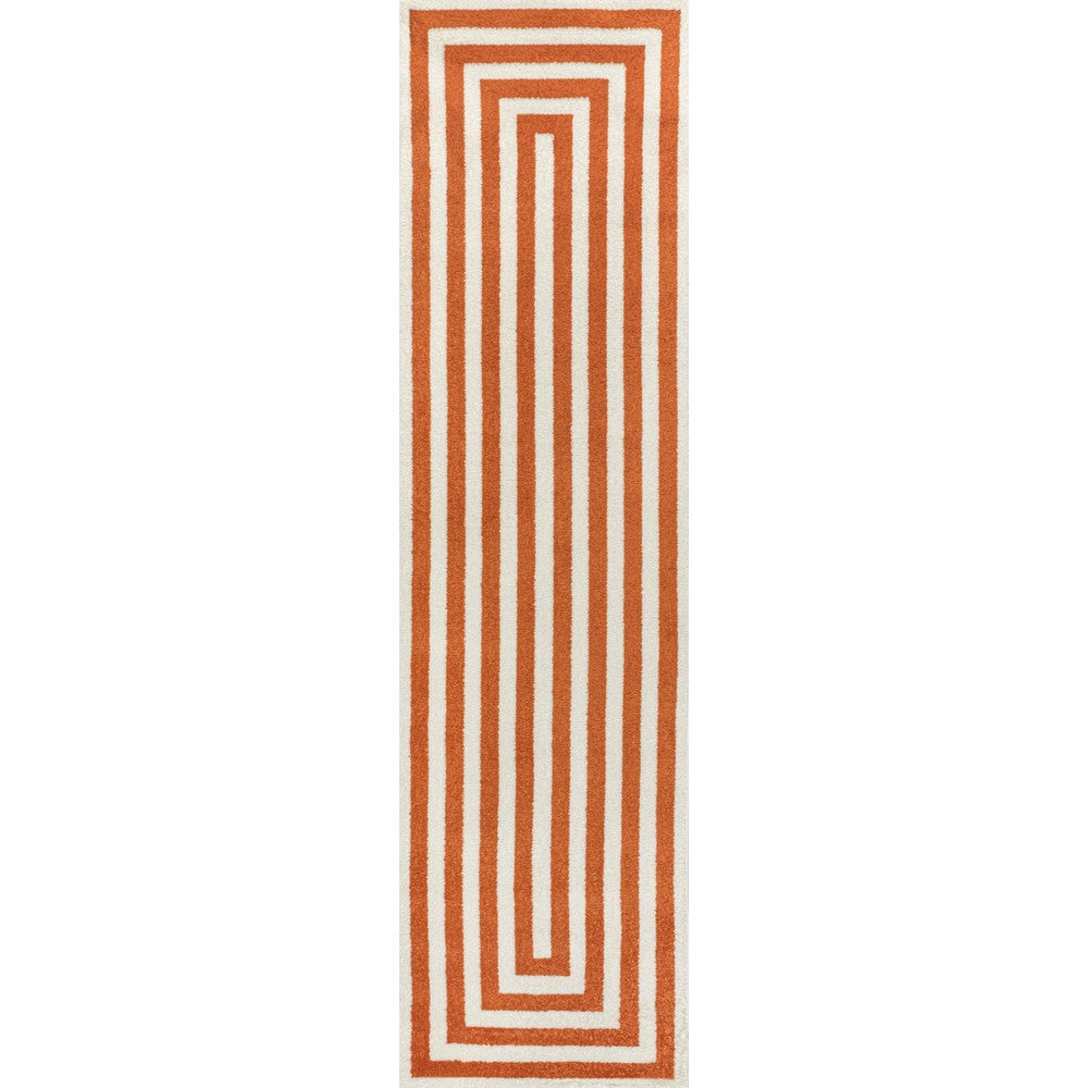 Madly Modern Classic Mitre Stripe Area Rug