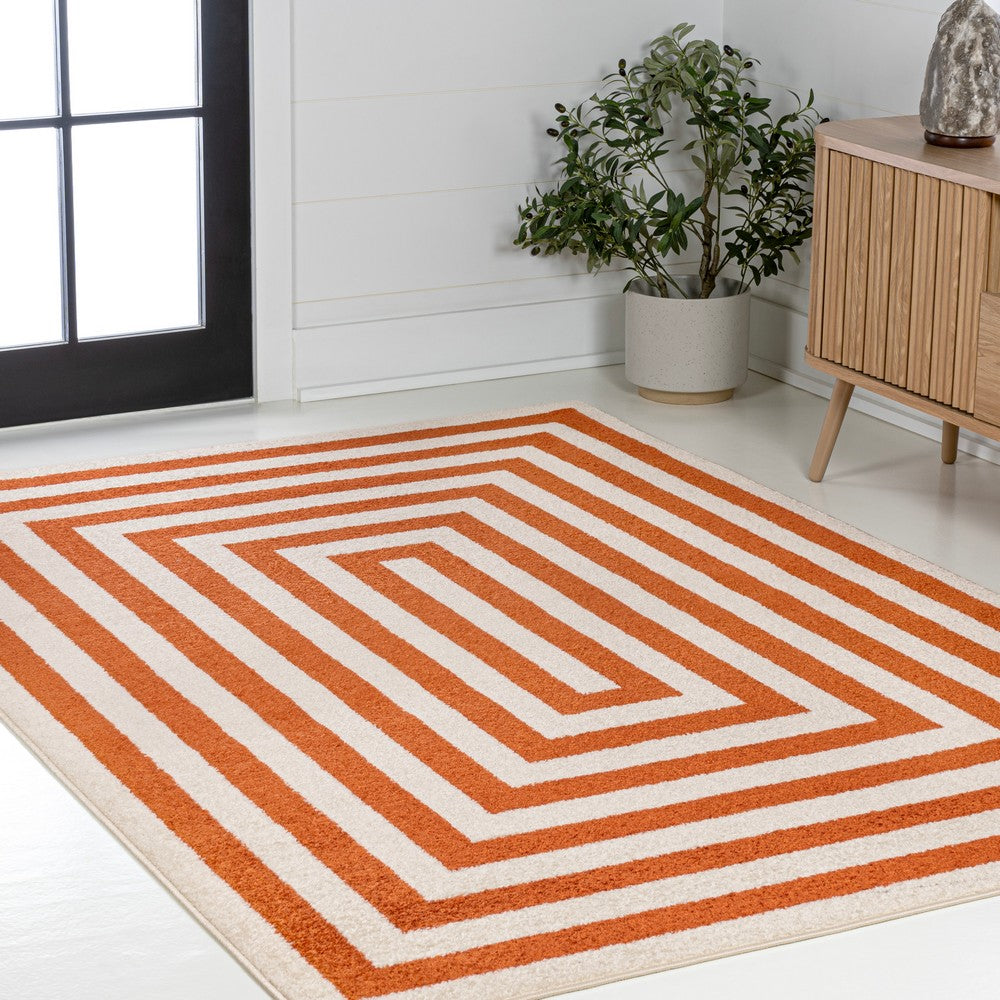 Madly Modern Classic Mitre Stripe Area Rug