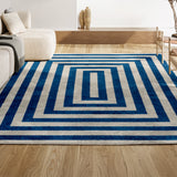 Madly Modern Classic Mitre Stripe Area Rug