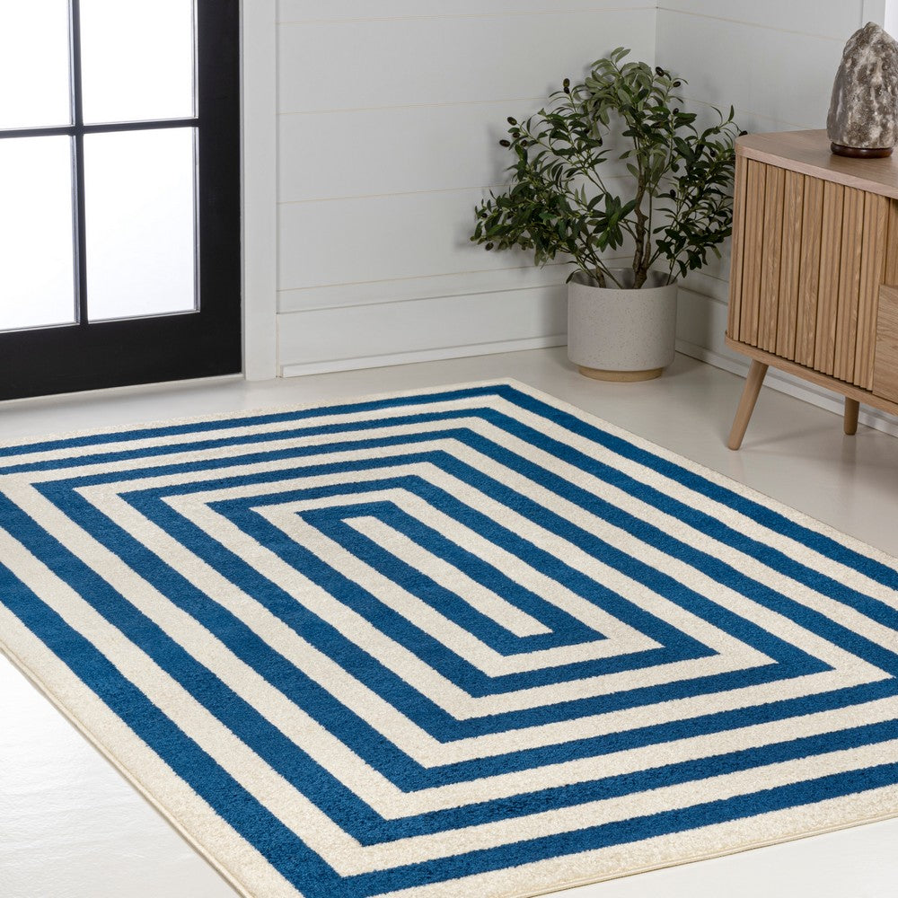 Madly Modern Classic Mitre Stripe Area Rug