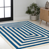 Madly Modern Classic Mitre Stripe Area Rug