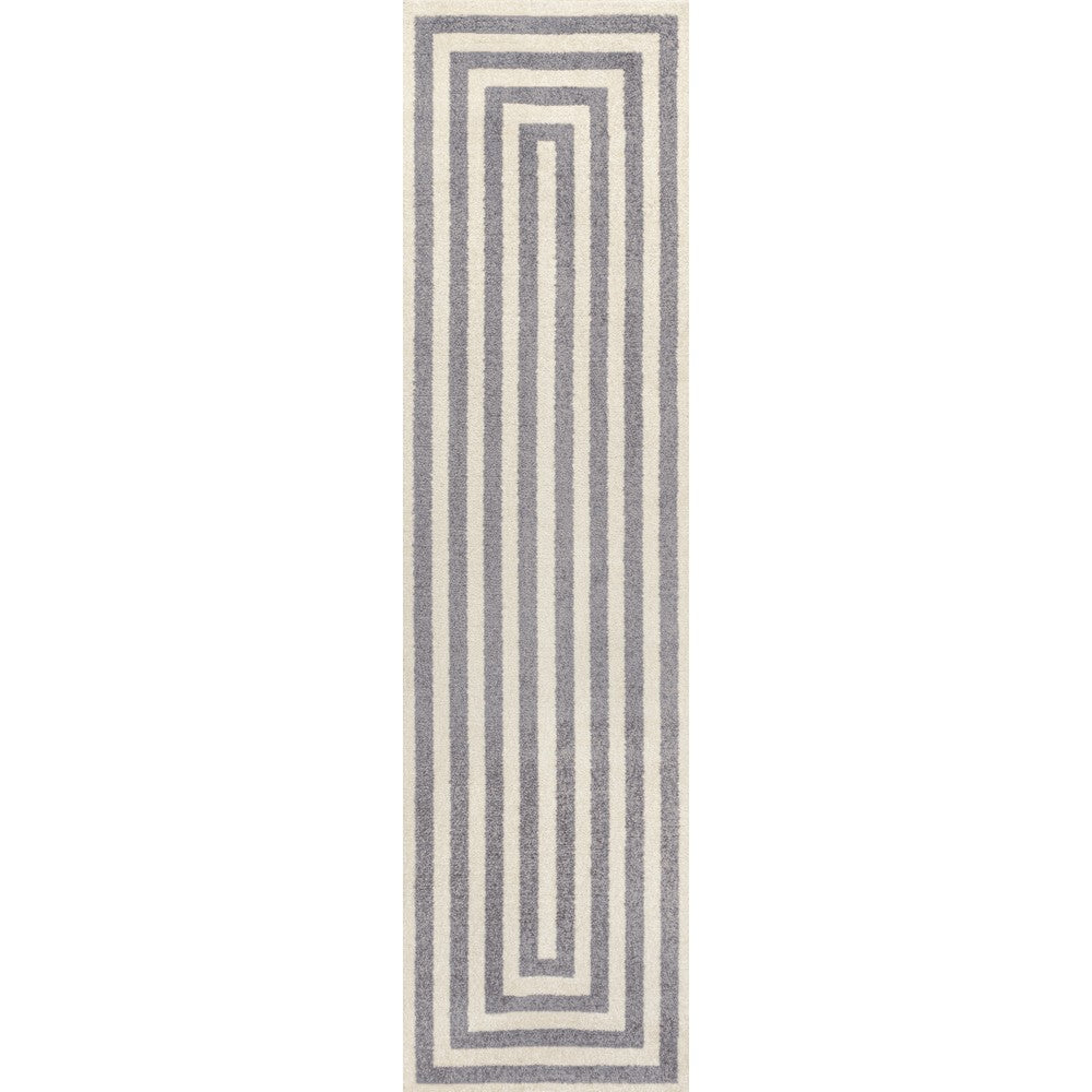 Madly Modern Classic Mitre Stripe Area Rug