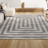 Madly Modern Classic Mitre Stripe Area Rug