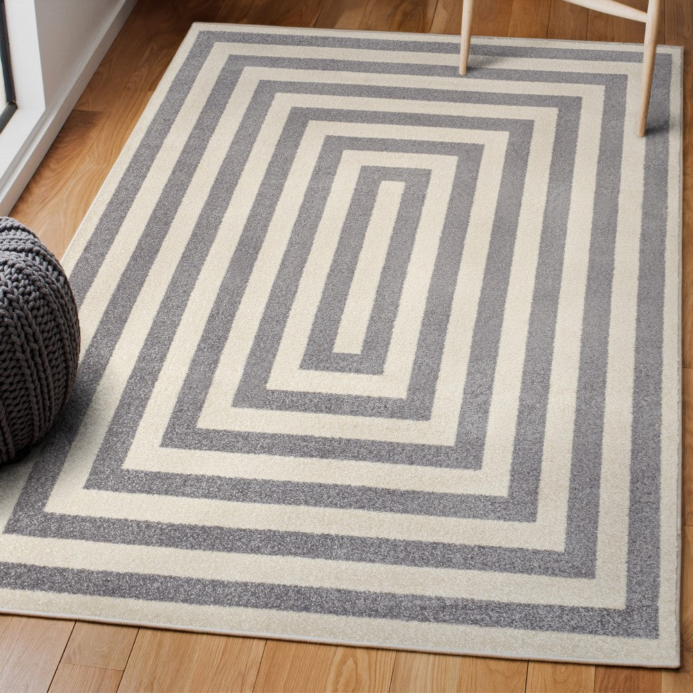 Madly Modern Classic Mitre Stripe Area Rug