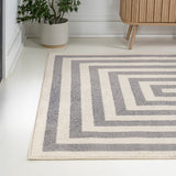 Madly Modern Classic Mitre Stripe Area Rug