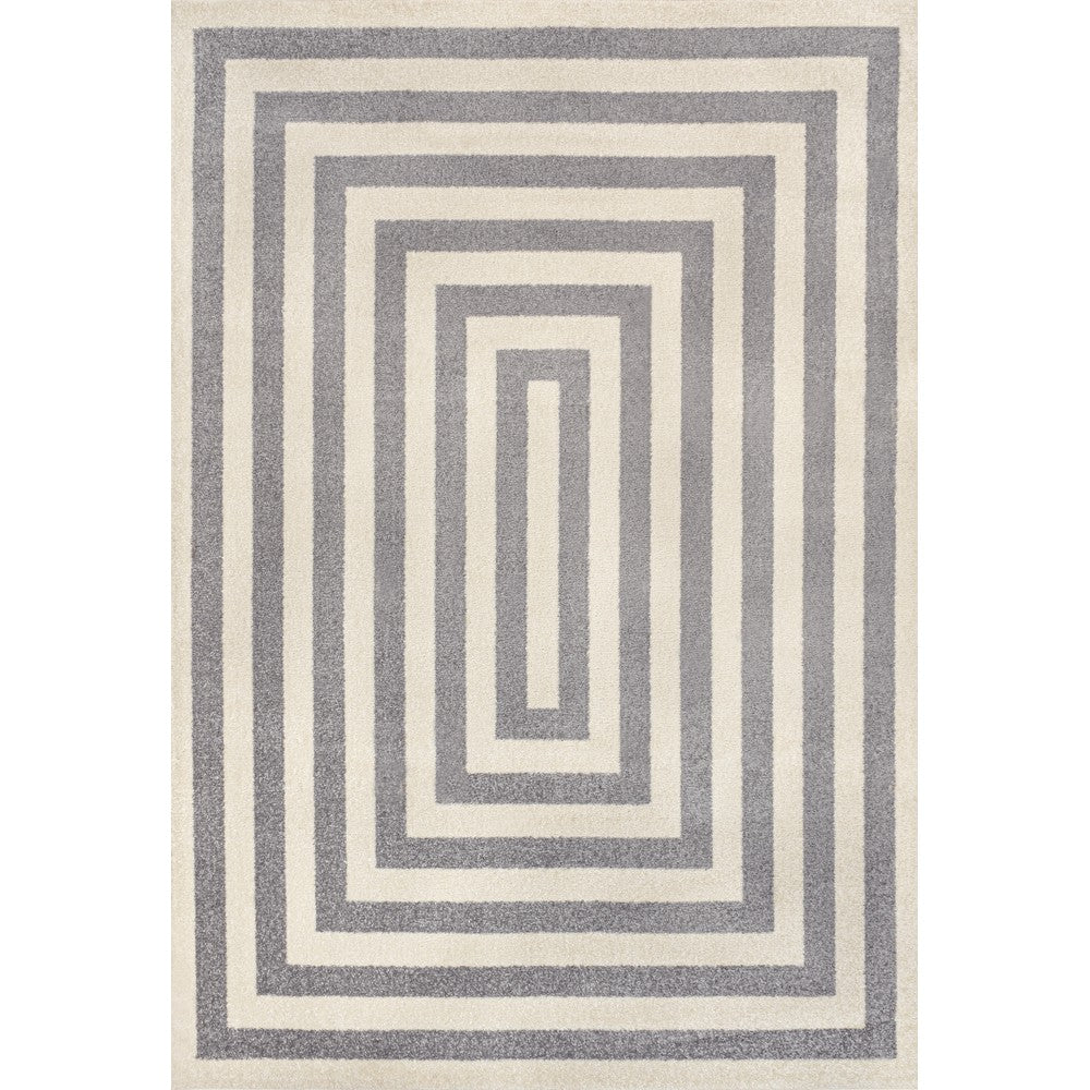 Madly Modern Classic Mitre Stripe Area Rug