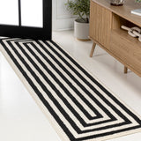 Madly Modern Classic Mitre Stripe Area Rug