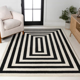 Madly Modern Classic Mitre Stripe Area Rug