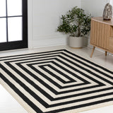 Madly Modern Classic Mitre Stripe Area Rug