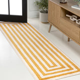 Madly Modern Classic Mitre Stripe Area Rug