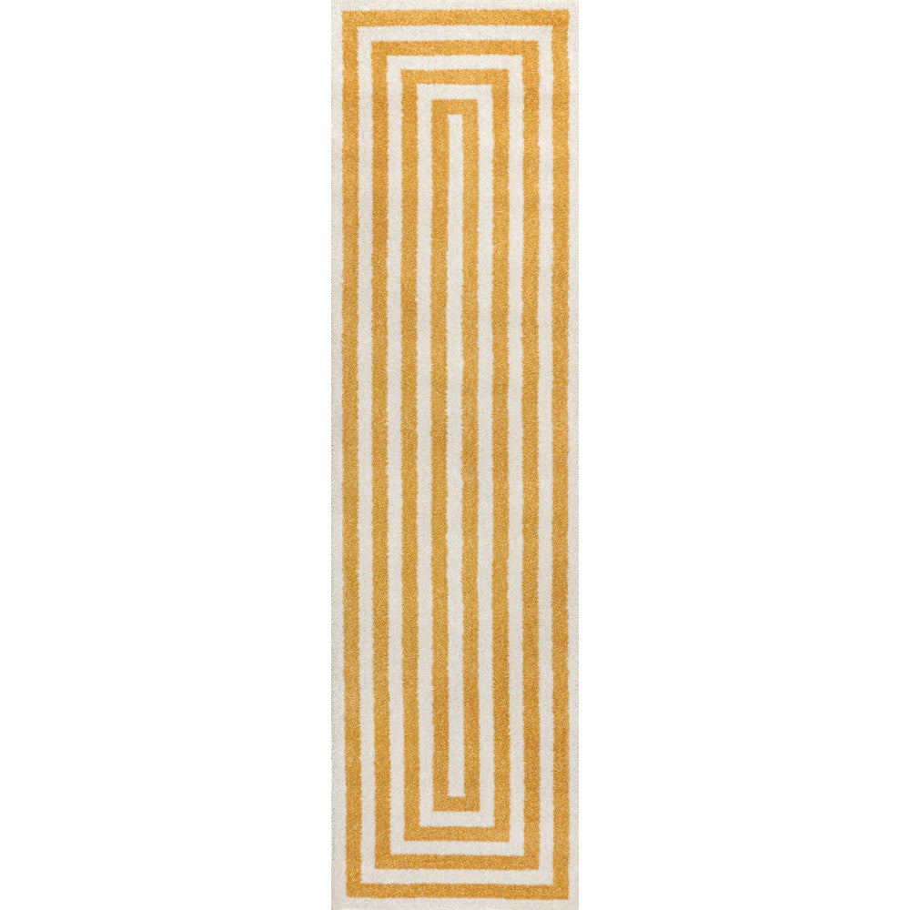 Madly Modern Classic Mitre Stripe Area Rug