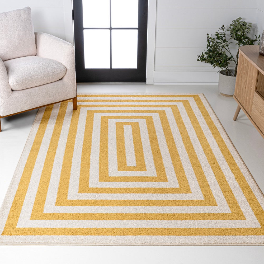 Madly Modern Classic Mitre Stripe Area Rug