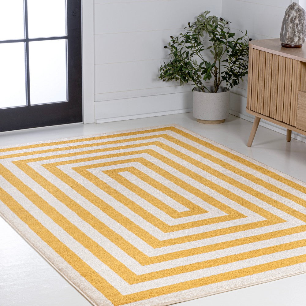 Madly Modern Classic Mitre Stripe Area Rug