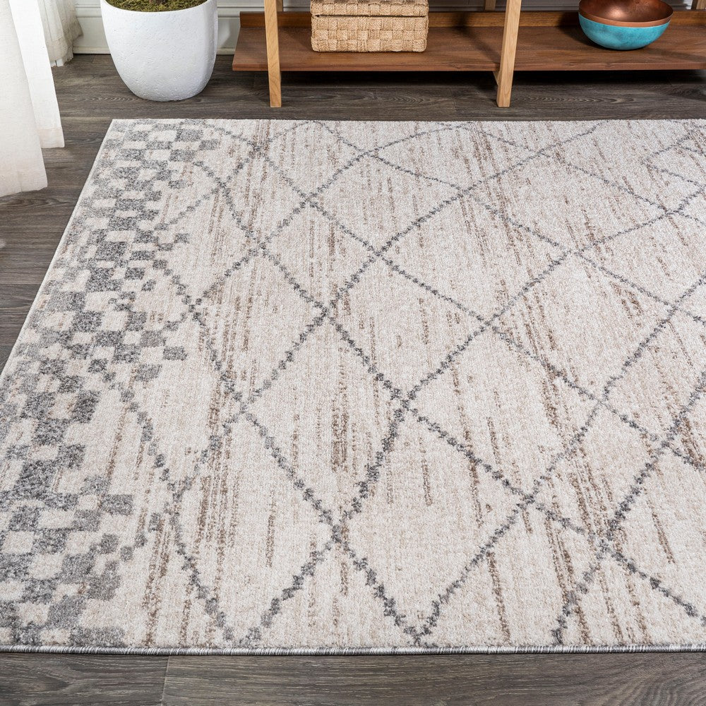 Pisces Asilah Moroccan Modern Diamond Area Rug