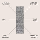 Pisces Asilah Moroccan Modern Diamond Area Rug