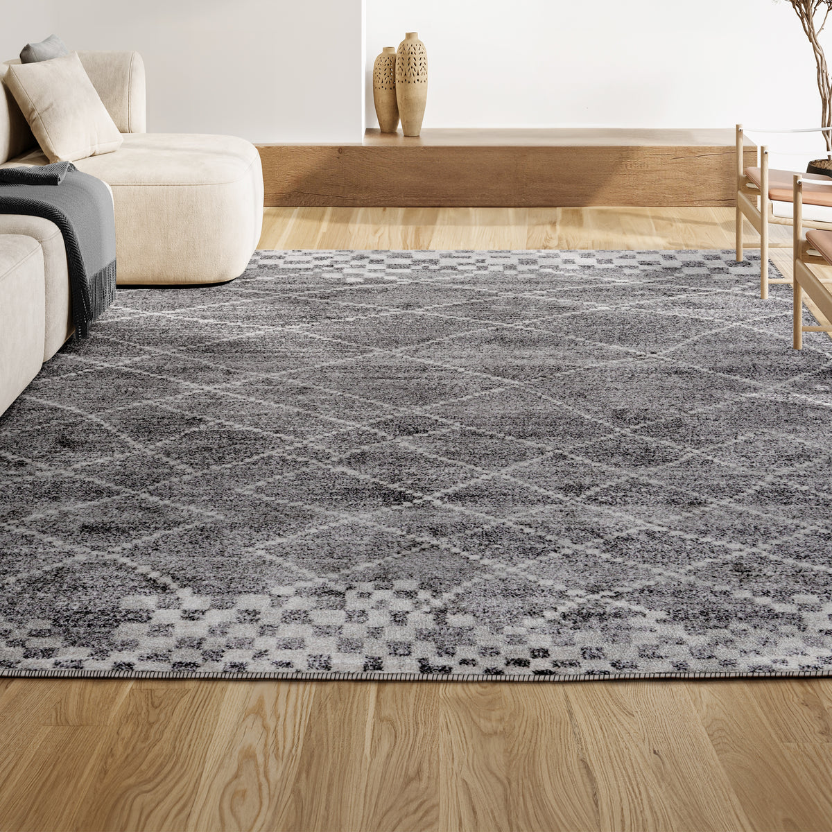 Pisces Asilah Moroccan Modern Diamond Area Rug