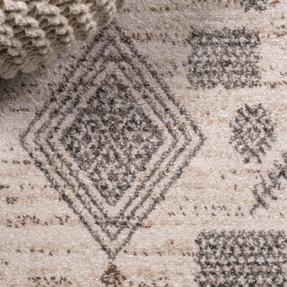 Vulpecula Bhalil Berber Diamond Geometric Area Rug