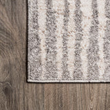 Puppis Skoura Modern Bold Stripe Area Rug
