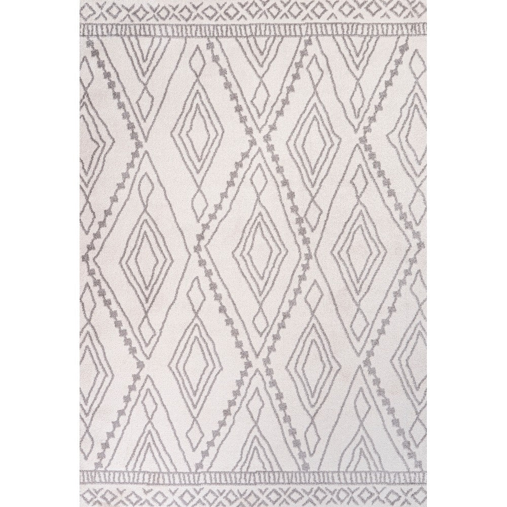 Palmerston Rih Moroccan Style Diamond Area Rug