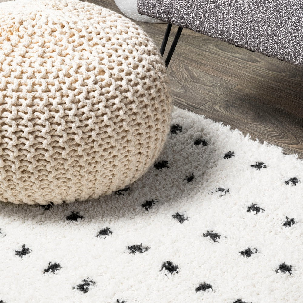 Napier Pele Modern Geometric Dot Area Rug