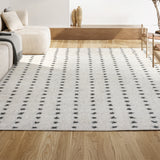 Napier Pele Modern Geometric Dot Area Rug