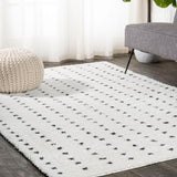 Napier Pele Modern Geometric Dot Area Rug