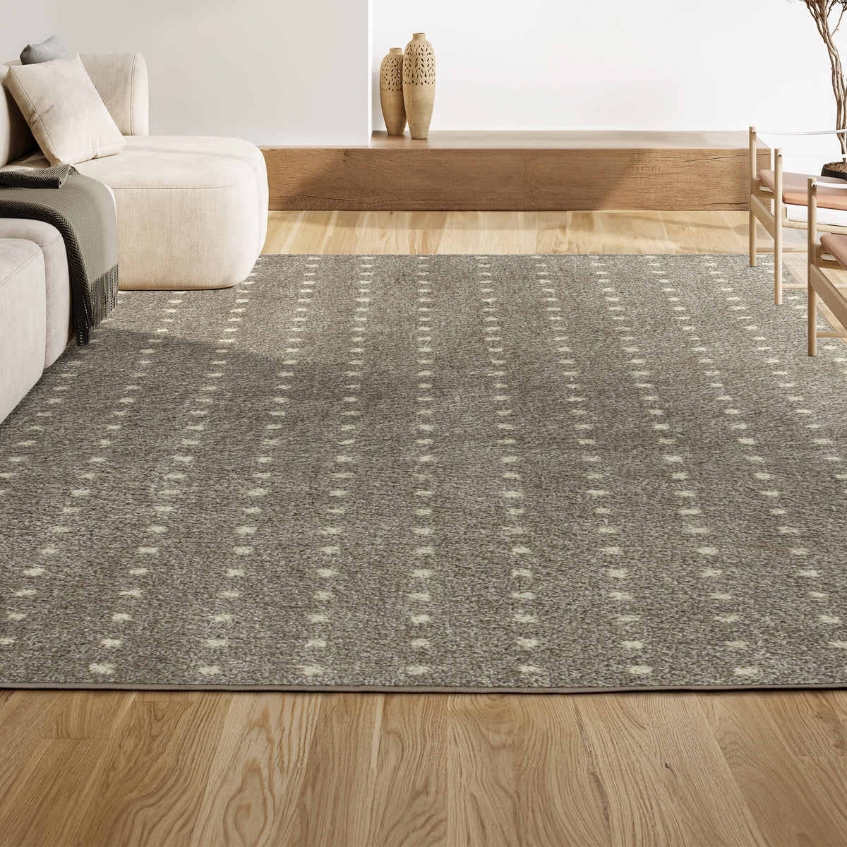 Napier Pele Modern Geometric Dot Area Rug