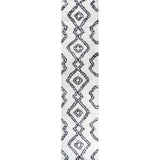 Porirua Deia Moroccan Style Diamond Area Rug