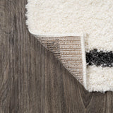 New Alaro Berber Stripe Shag Area Rug